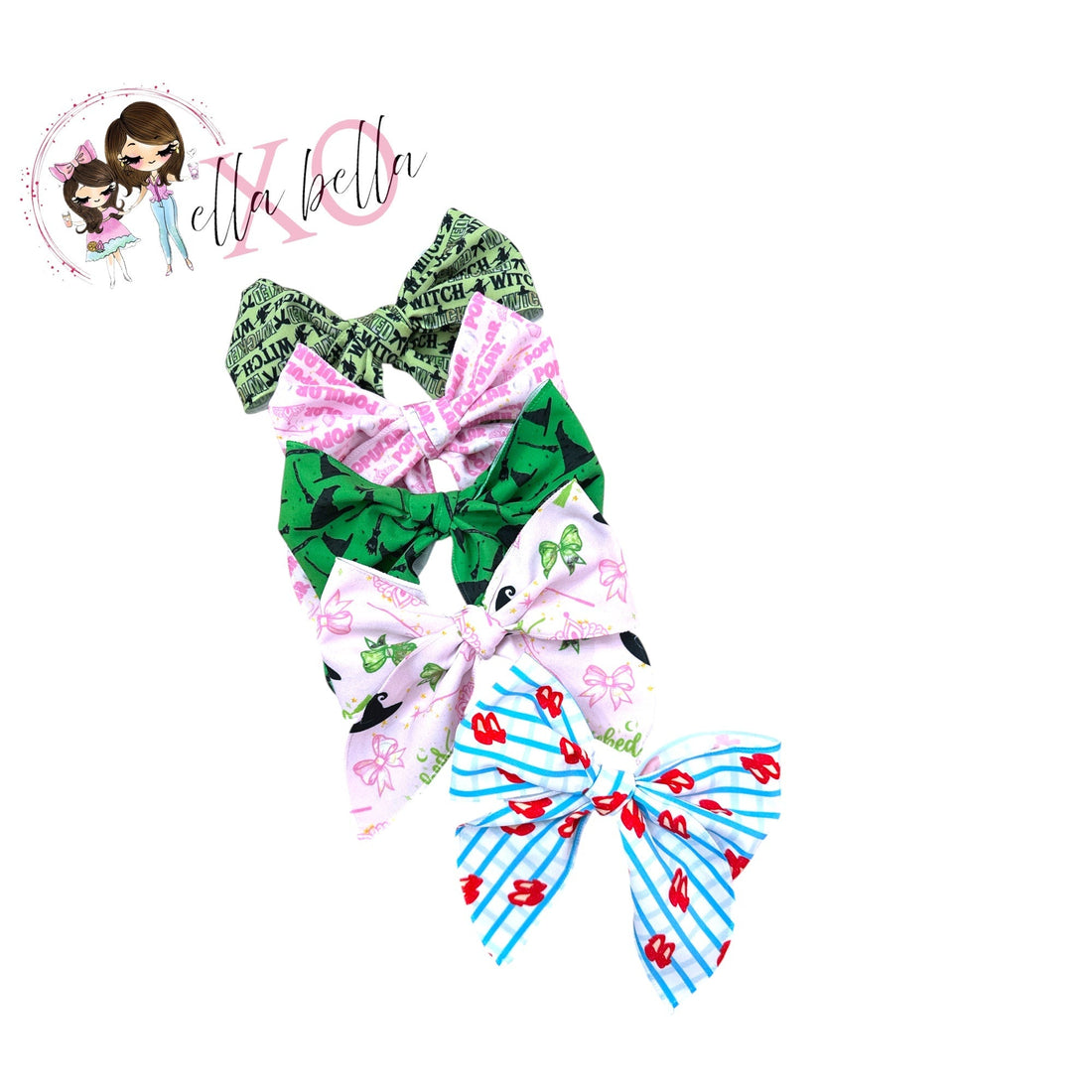 Introducing Our Wicked-Themed Hairbow Collection! A Magical Accessory for Every Fan
