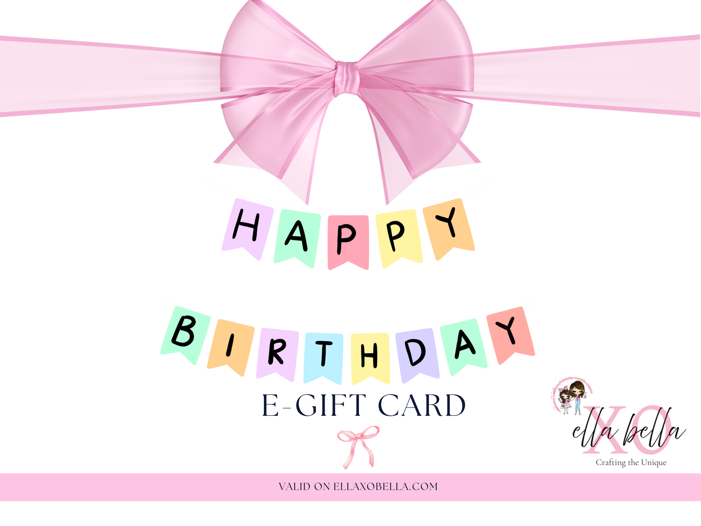 Birthday E-Gift Card