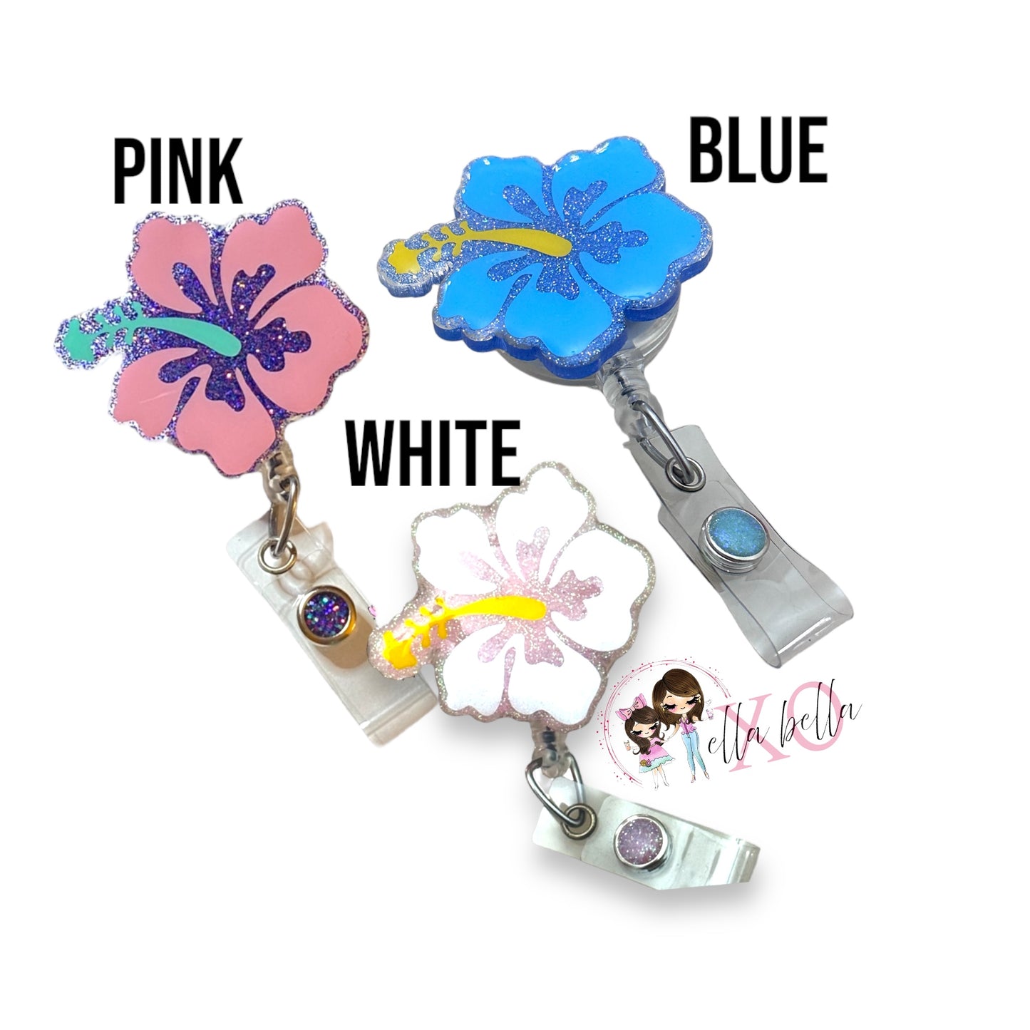 Hibiscus Badge Reel