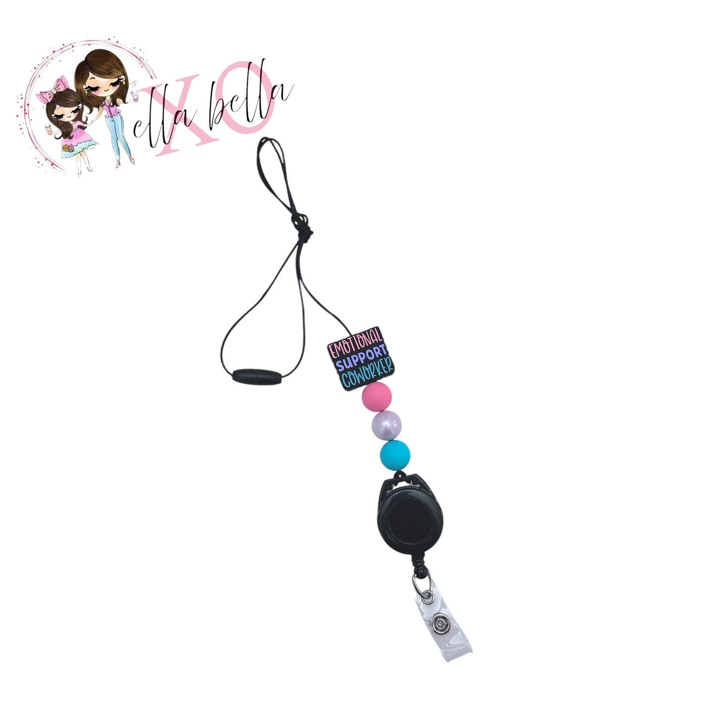 Emotional Support Coworker Lanyard