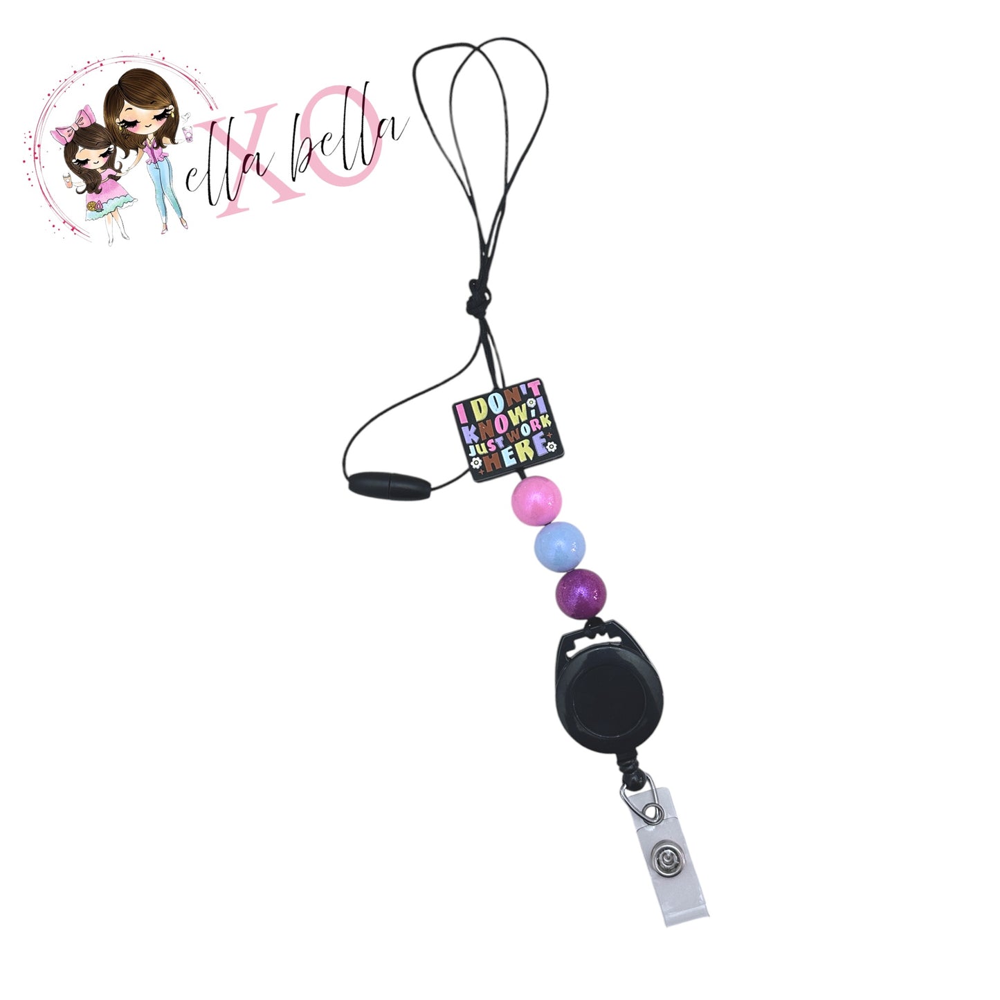 I Don't Know, I Just Work Here Lanyard