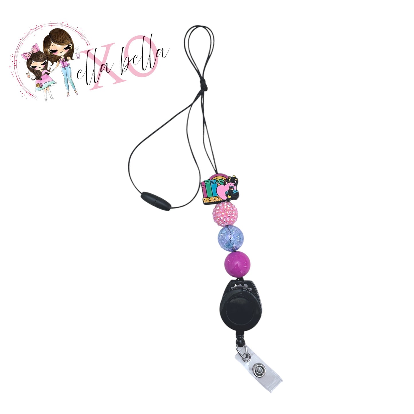 Colorful Teacher Lanyard
