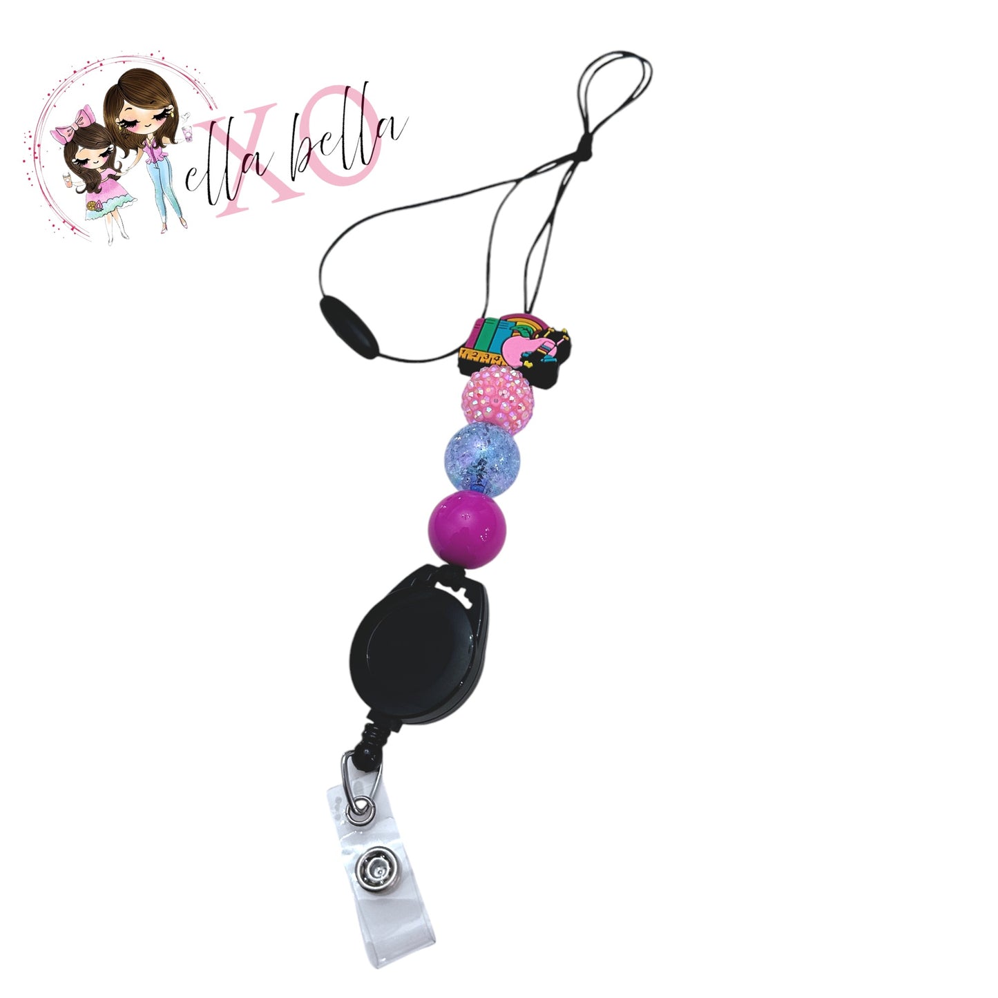 Colorful Teacher Lanyard