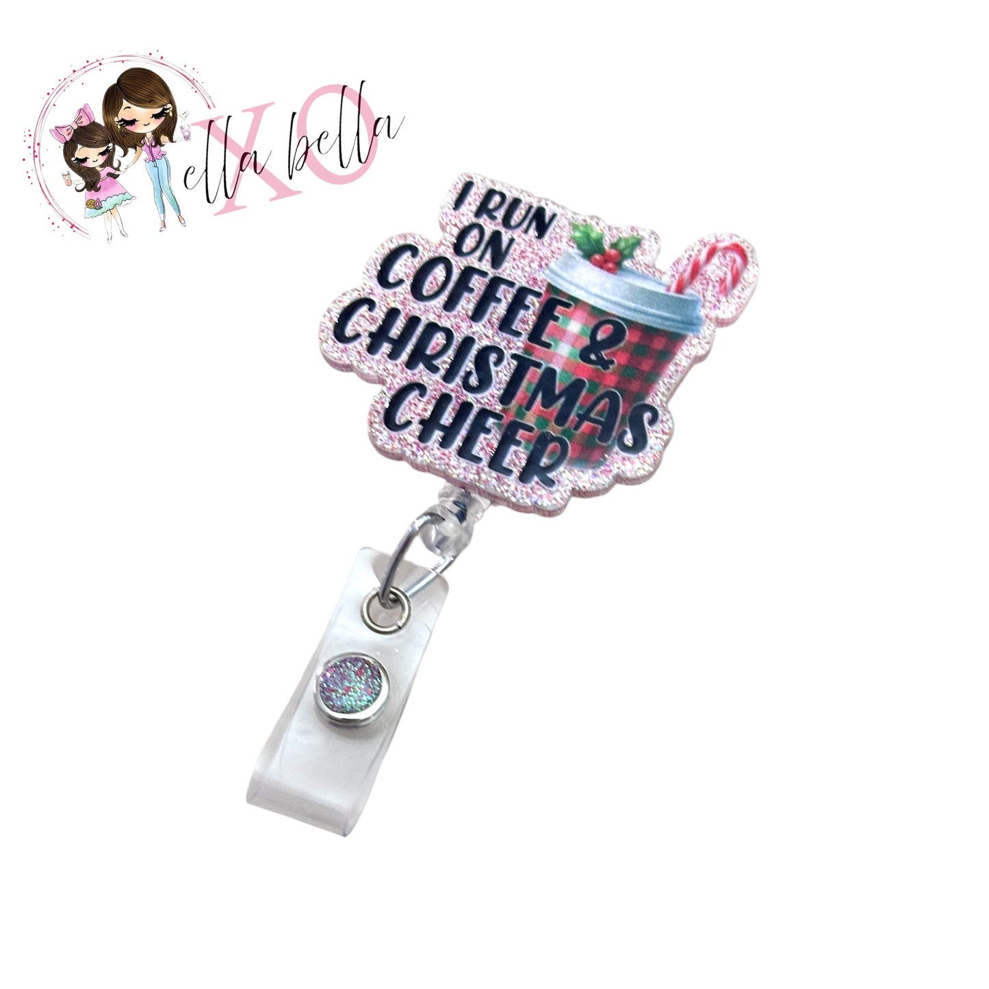 Run on Coffee Lighter Badge Reel