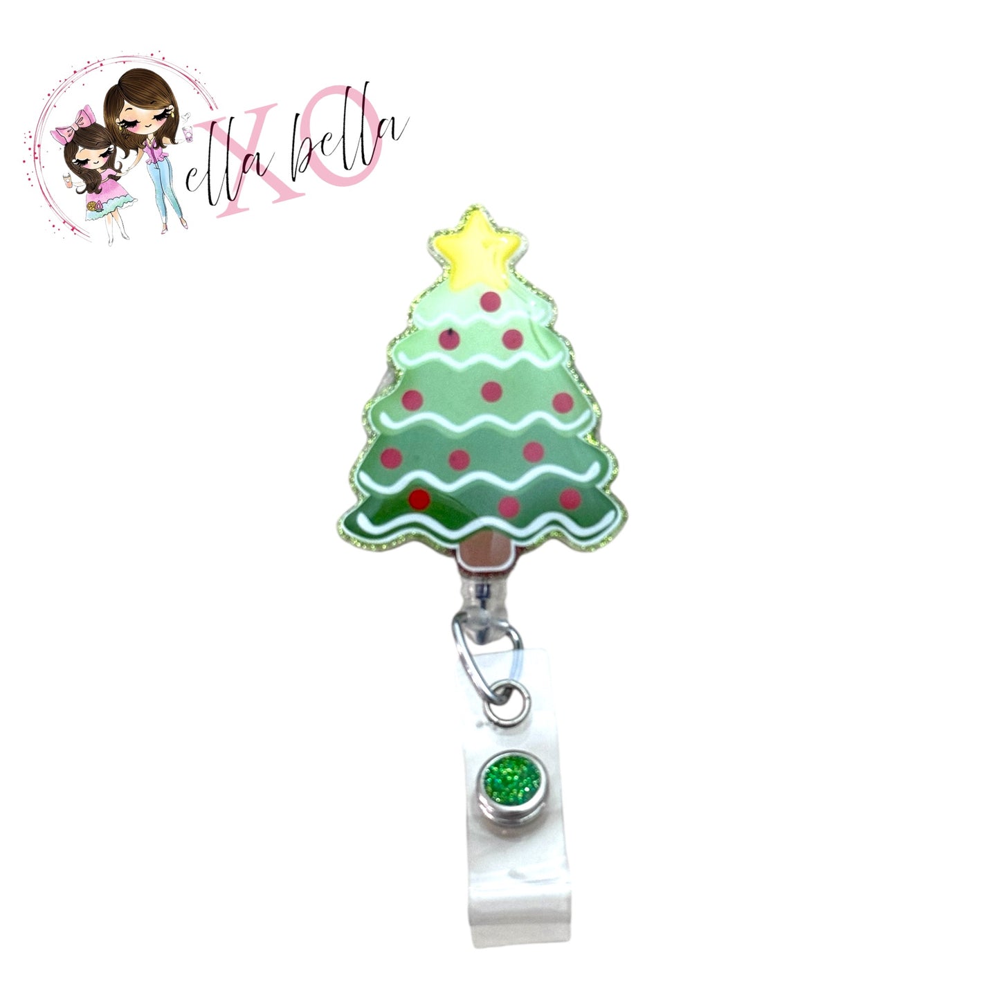 Christmas Tree Badge Reel
