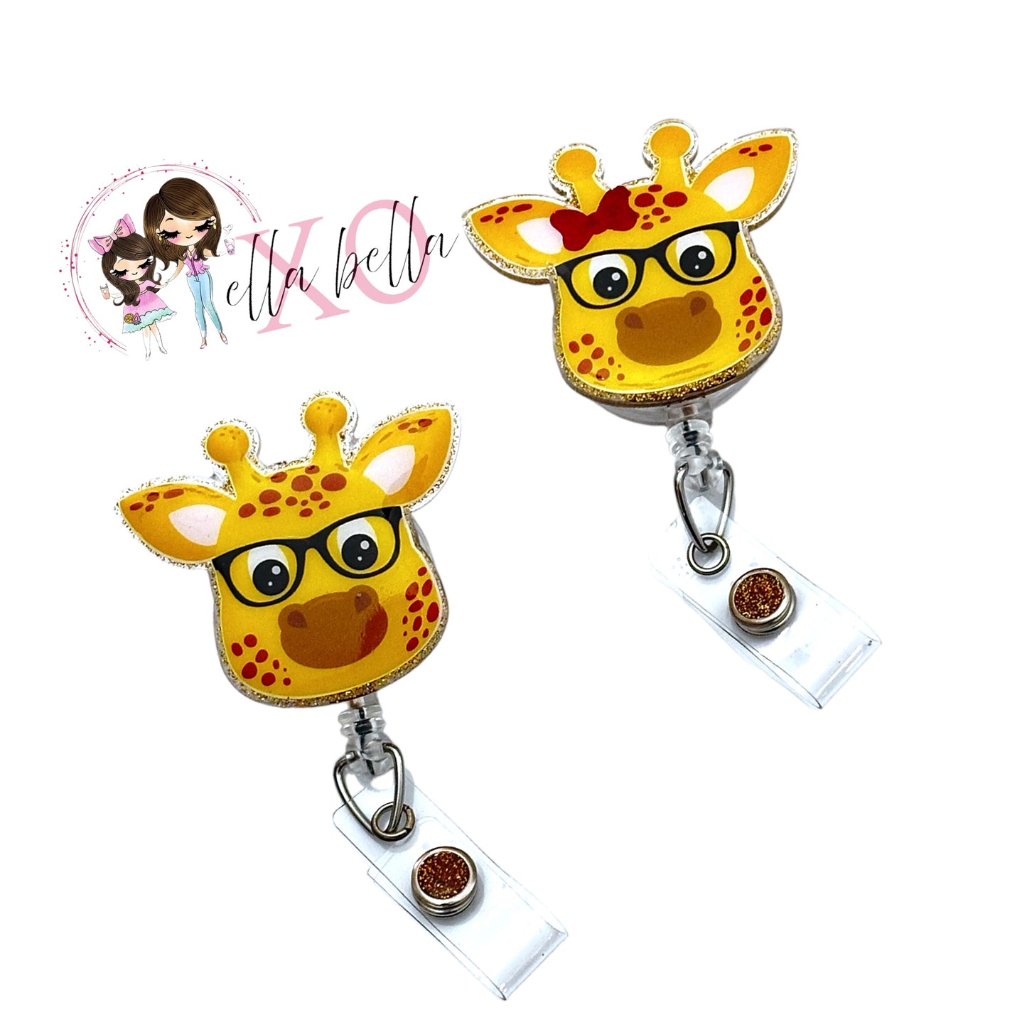 Giraffe Badge Reel