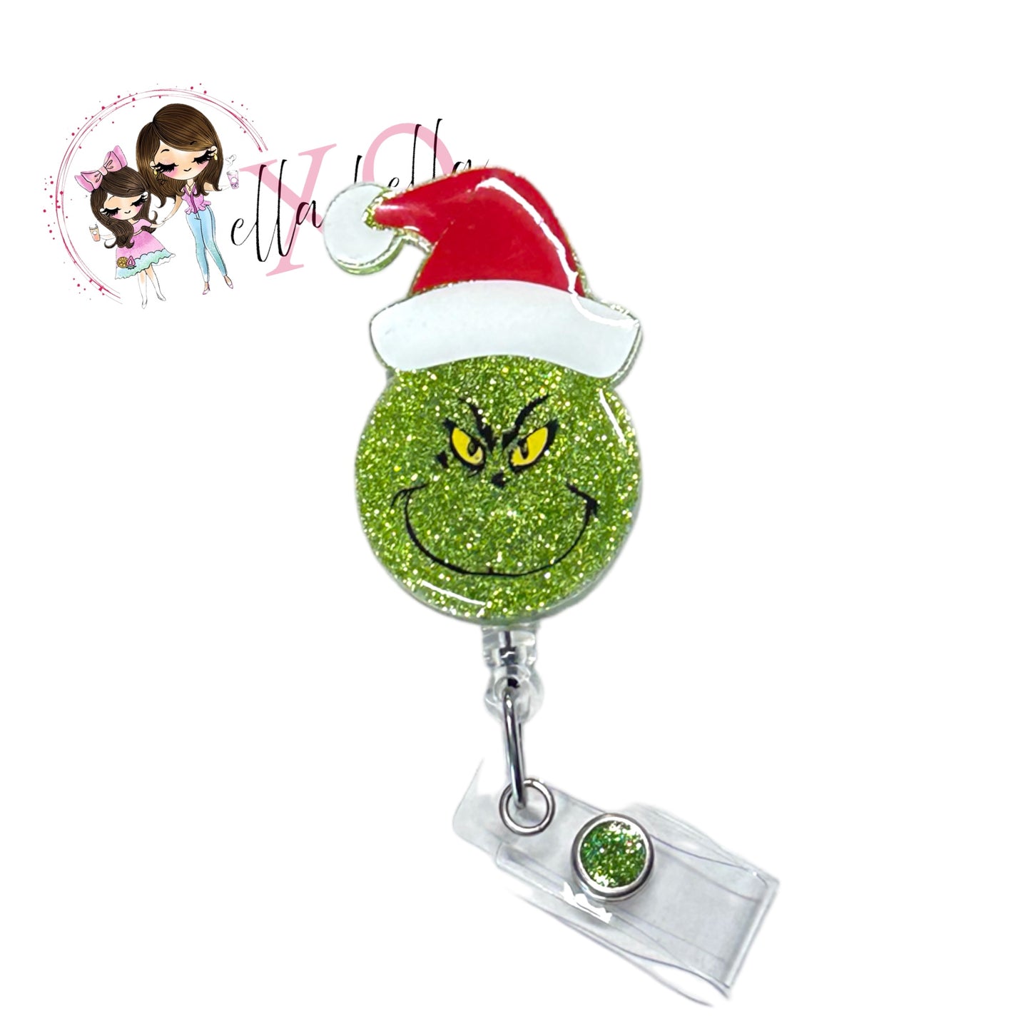 Grinchy Badge Reel