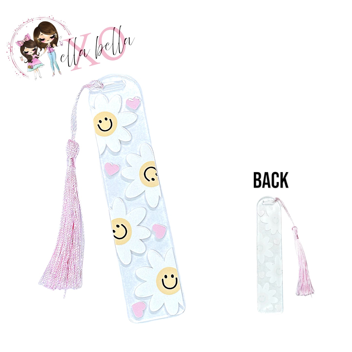 Bookmark Acrylic - Daisy Smiles