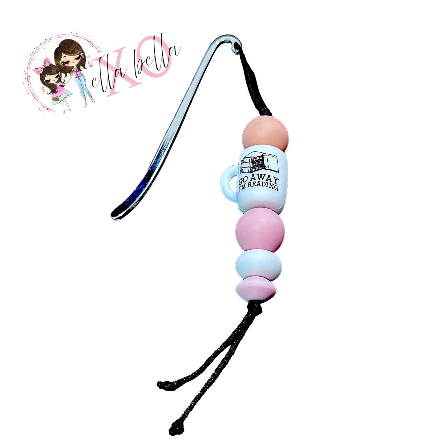 Bookmark Beaded - Go Away, I'm Reading