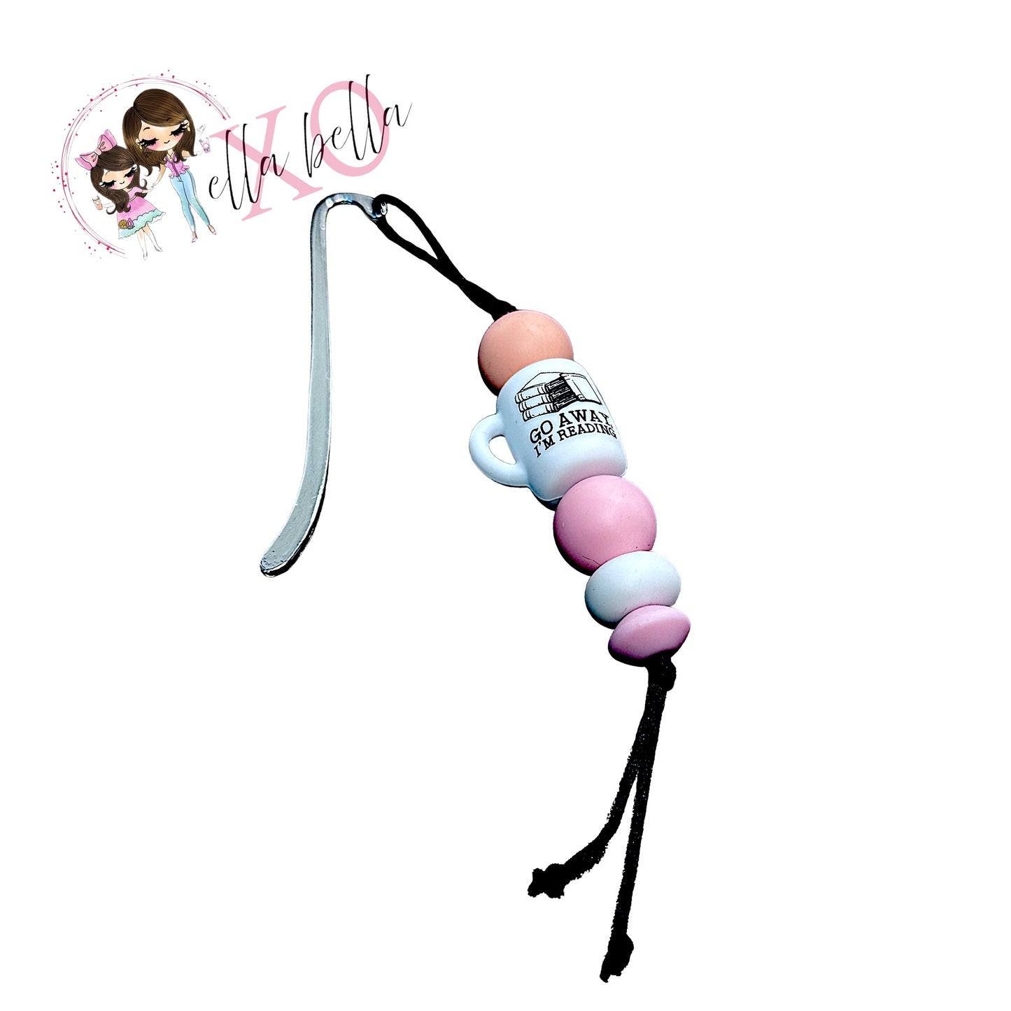 Bookmark Beaded - Go Away, I'm Reading