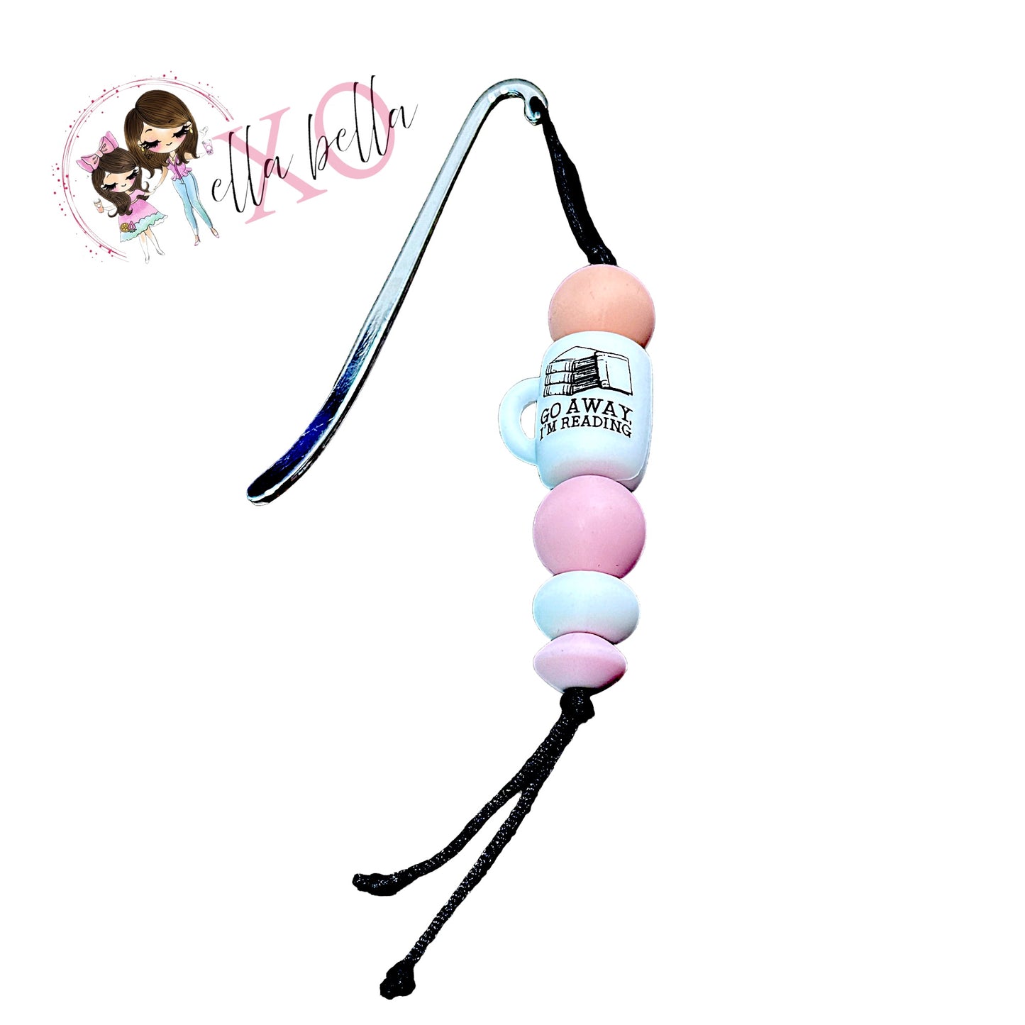 Bookmark Beaded - Go Away, I'm Reading