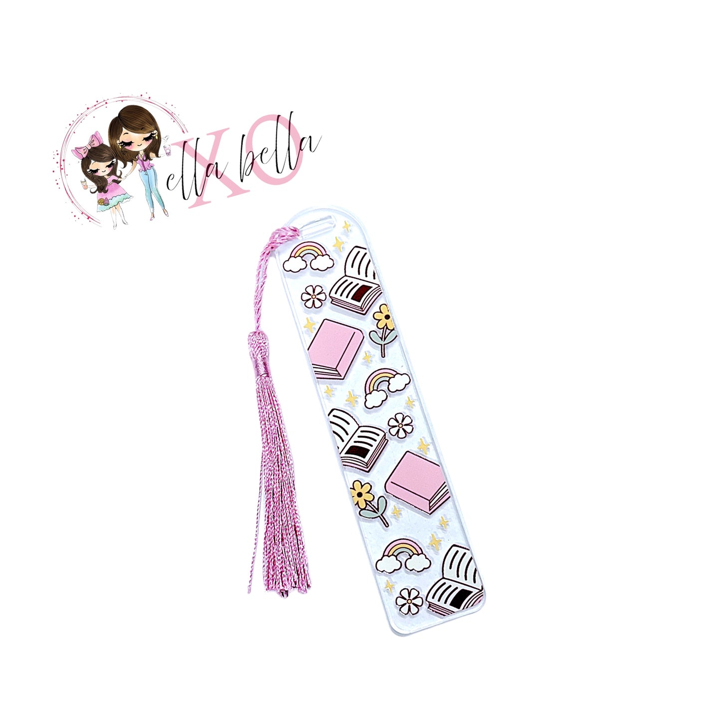 Bookmark Acrylic - Reading Rainbow