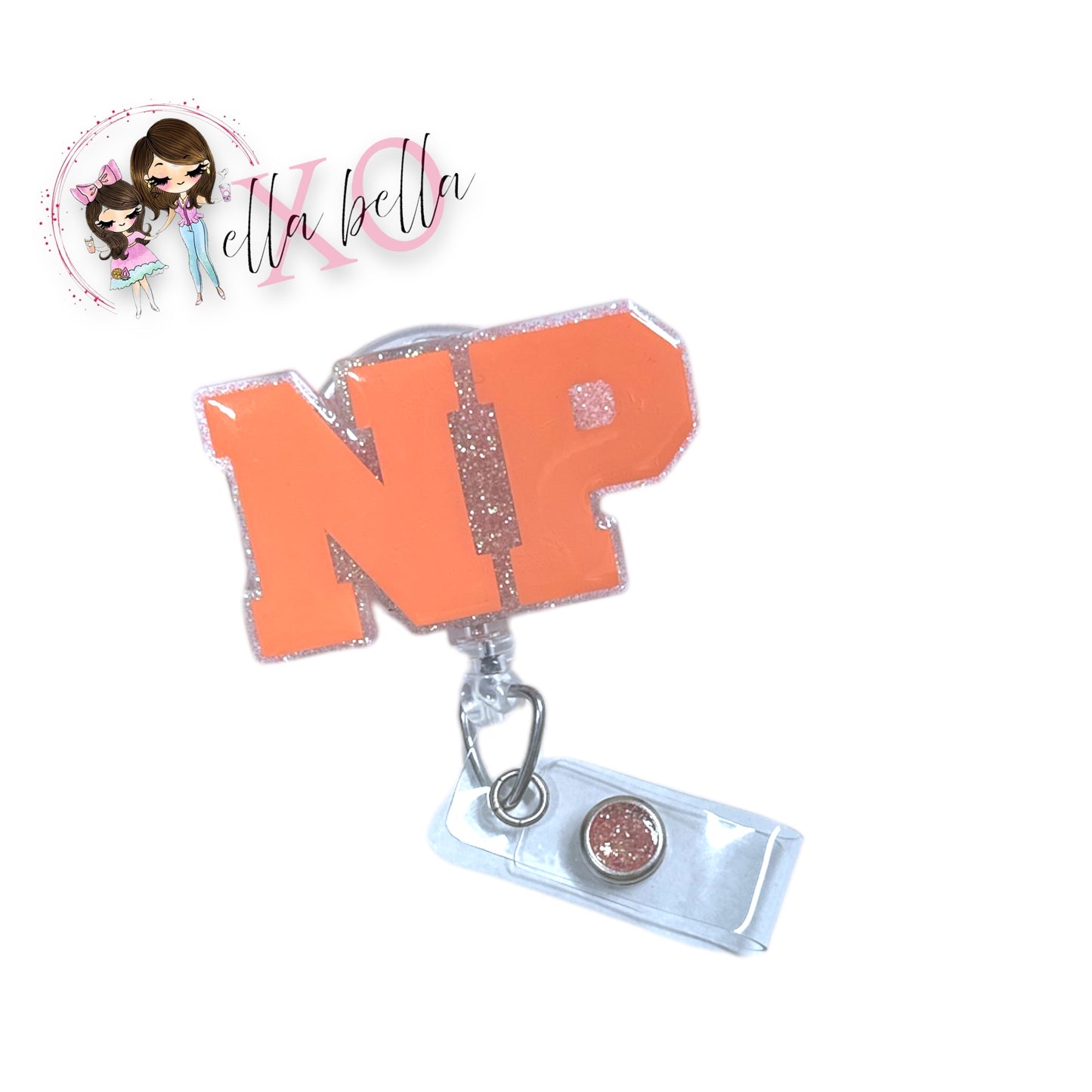 NP Peachy Badge Reel