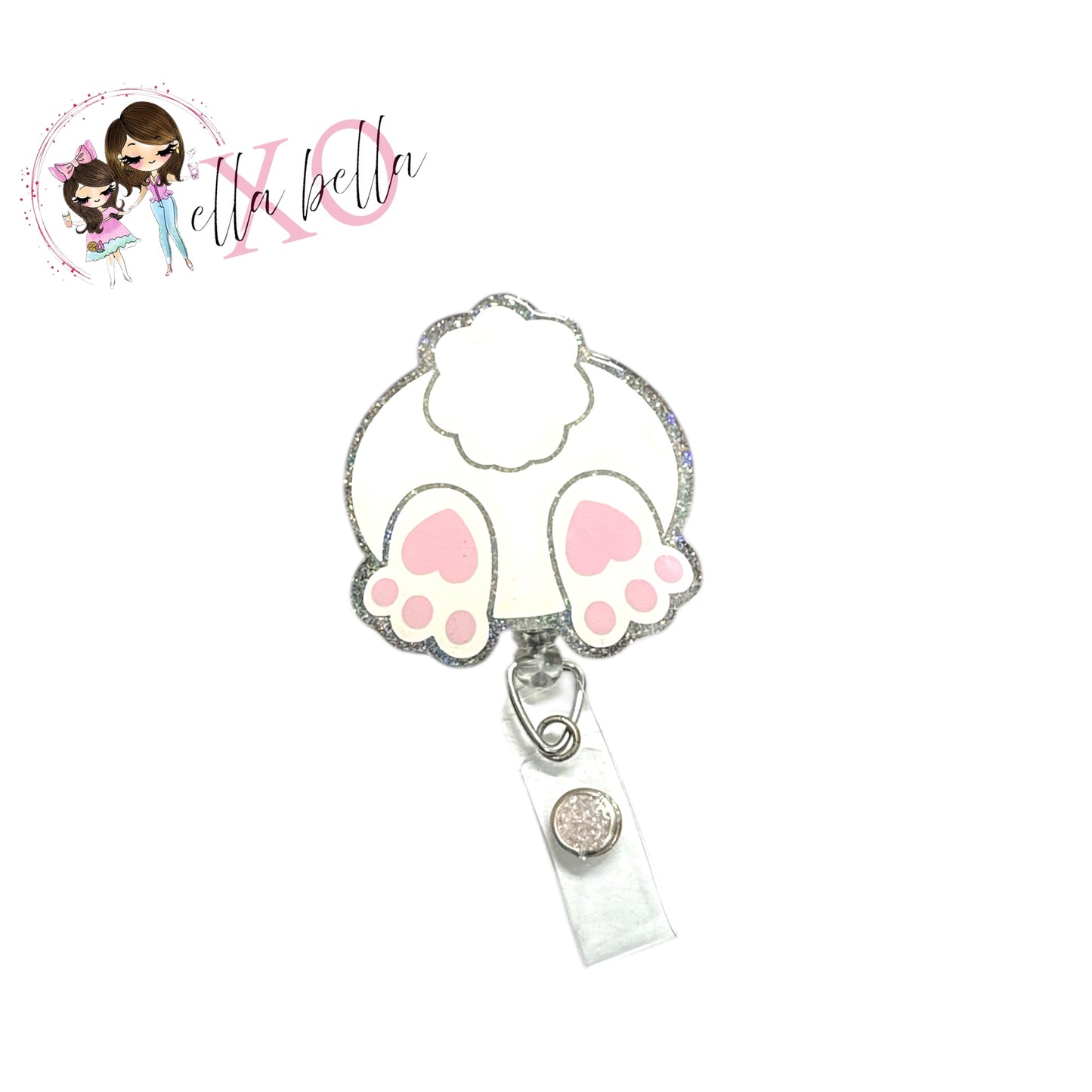 Easter Bunny Badge Reel