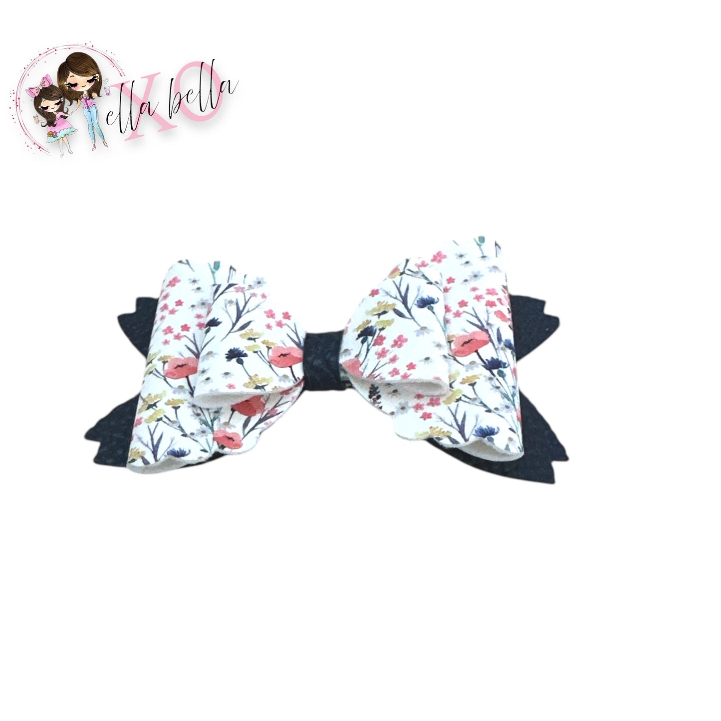 Navy Florals