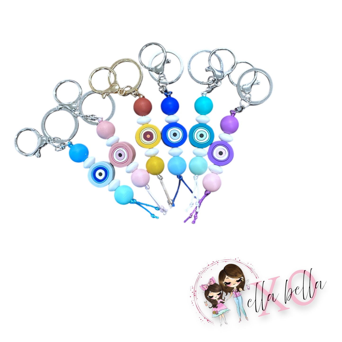 Evil Eye Charm/Bag Charm/Keychain