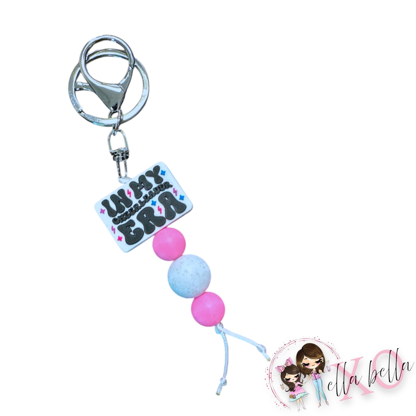 Cheerleading Era Bag Charm/Keychain