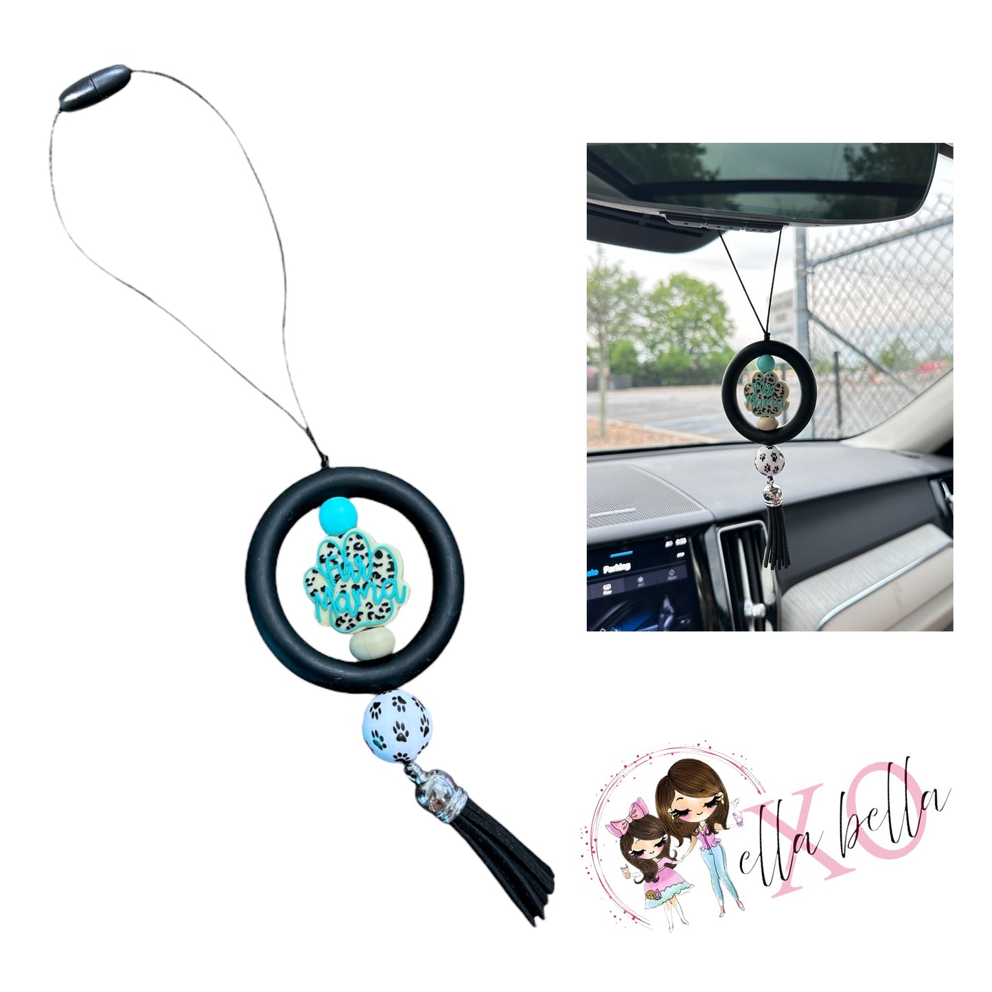 Fur Mama Car Charm