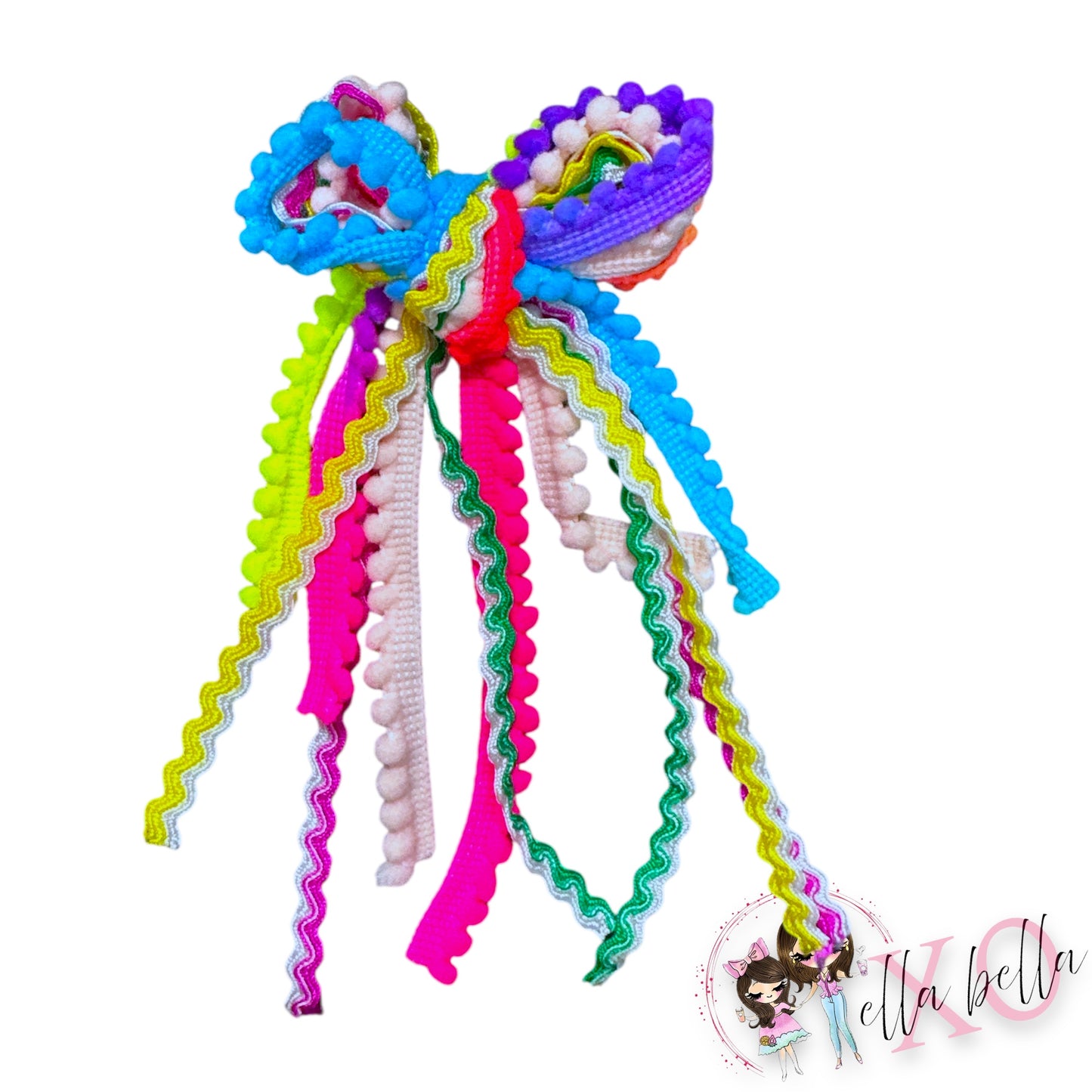 Whimsical Messy Ribbon Bow