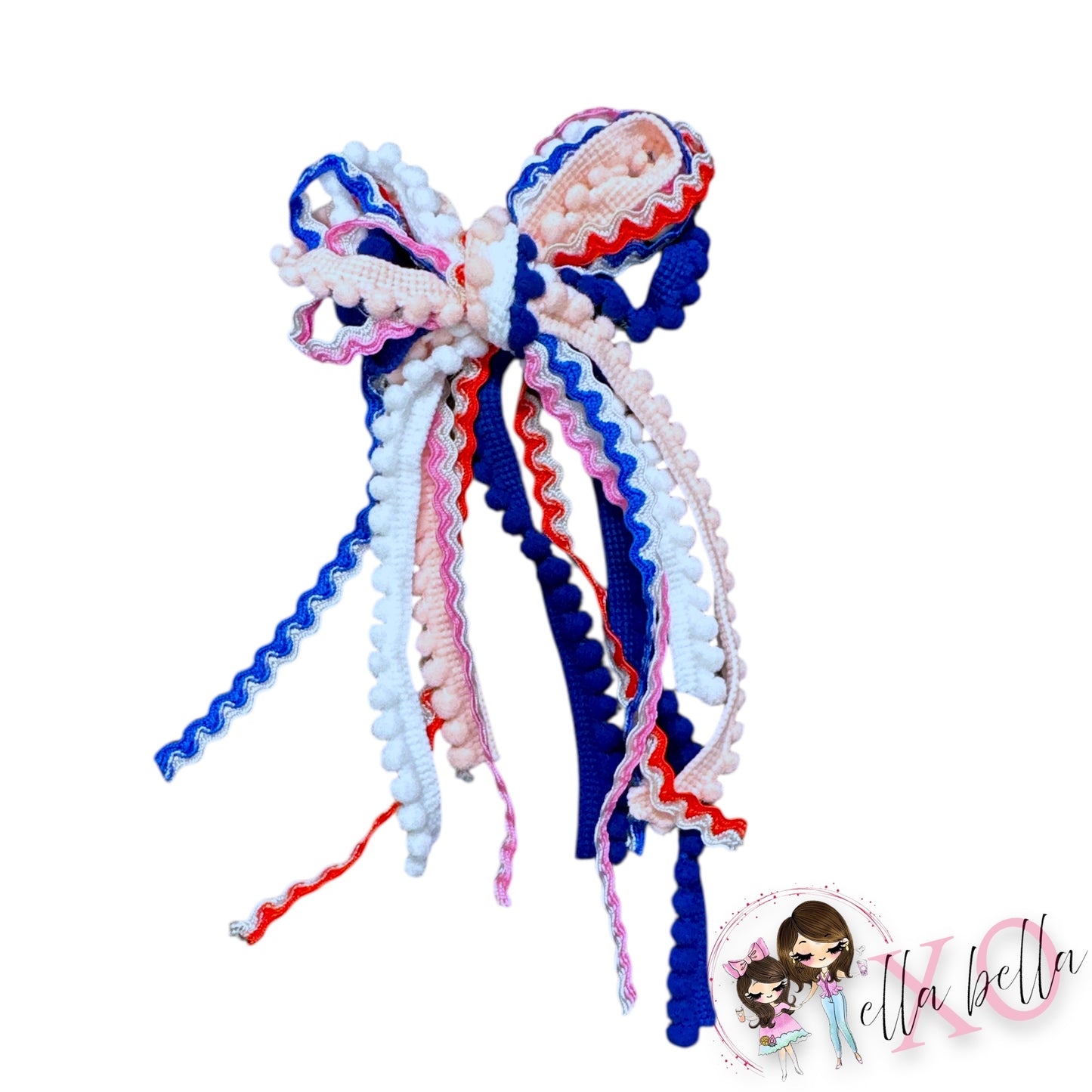 American Girl Messy Ribbon Bow