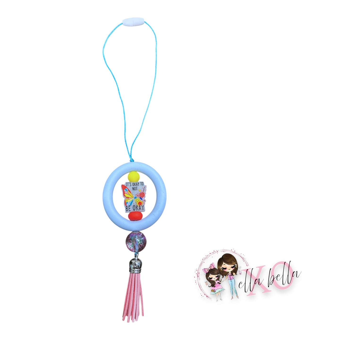 It's OK Not To Be OK Car Charm