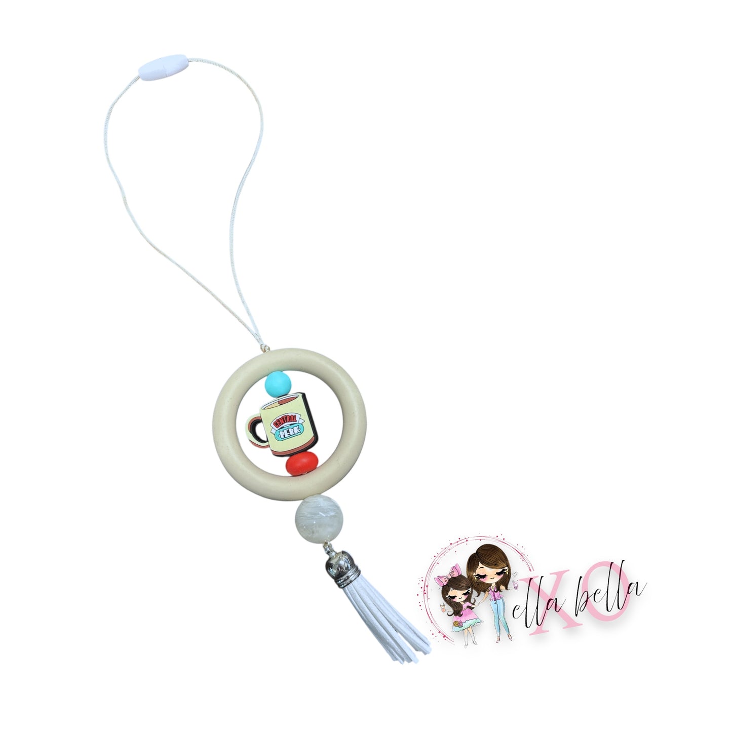 Coffee Perk Car Charm