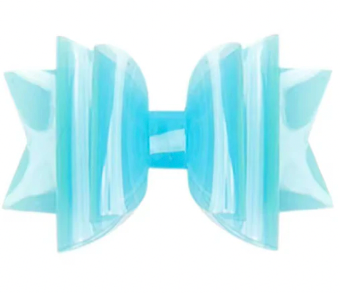 Sky Blue Layered Glamour Pool Bow