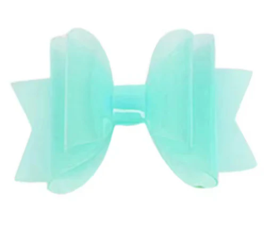 Aqua Layered Glamour Pool Bow