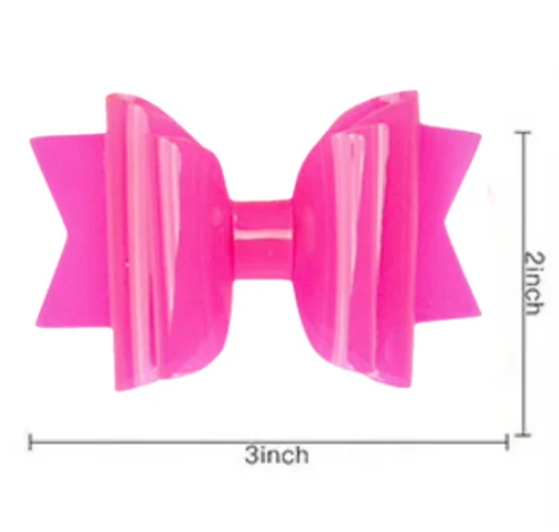 Light Coral Layered Glamour Pool Bow