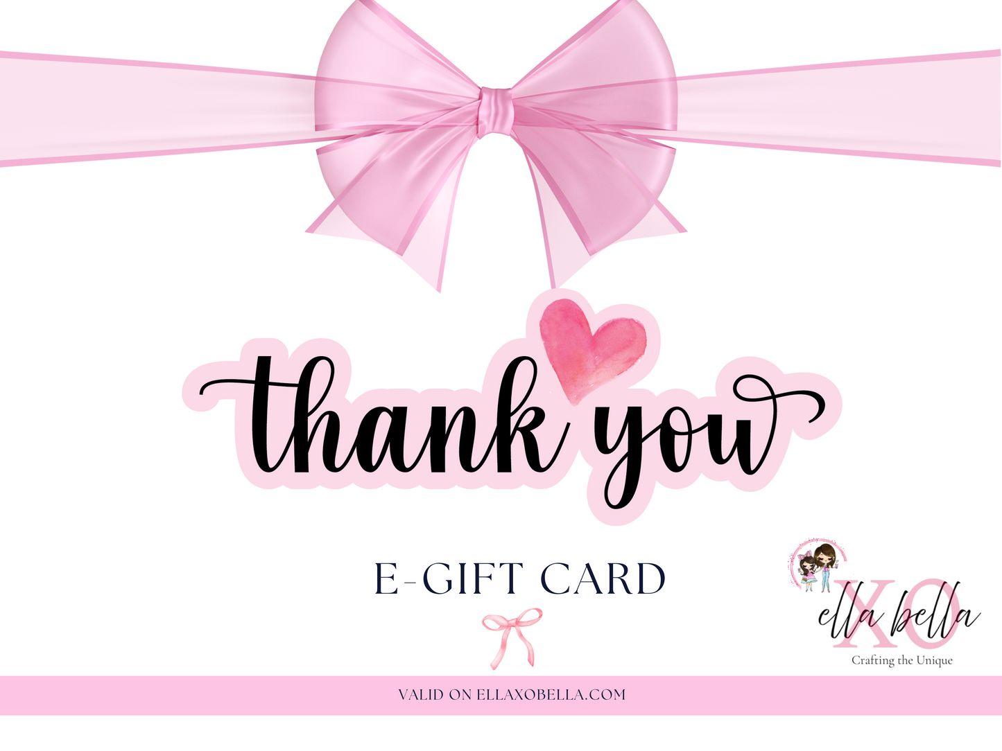 Thank You E-Gift Card