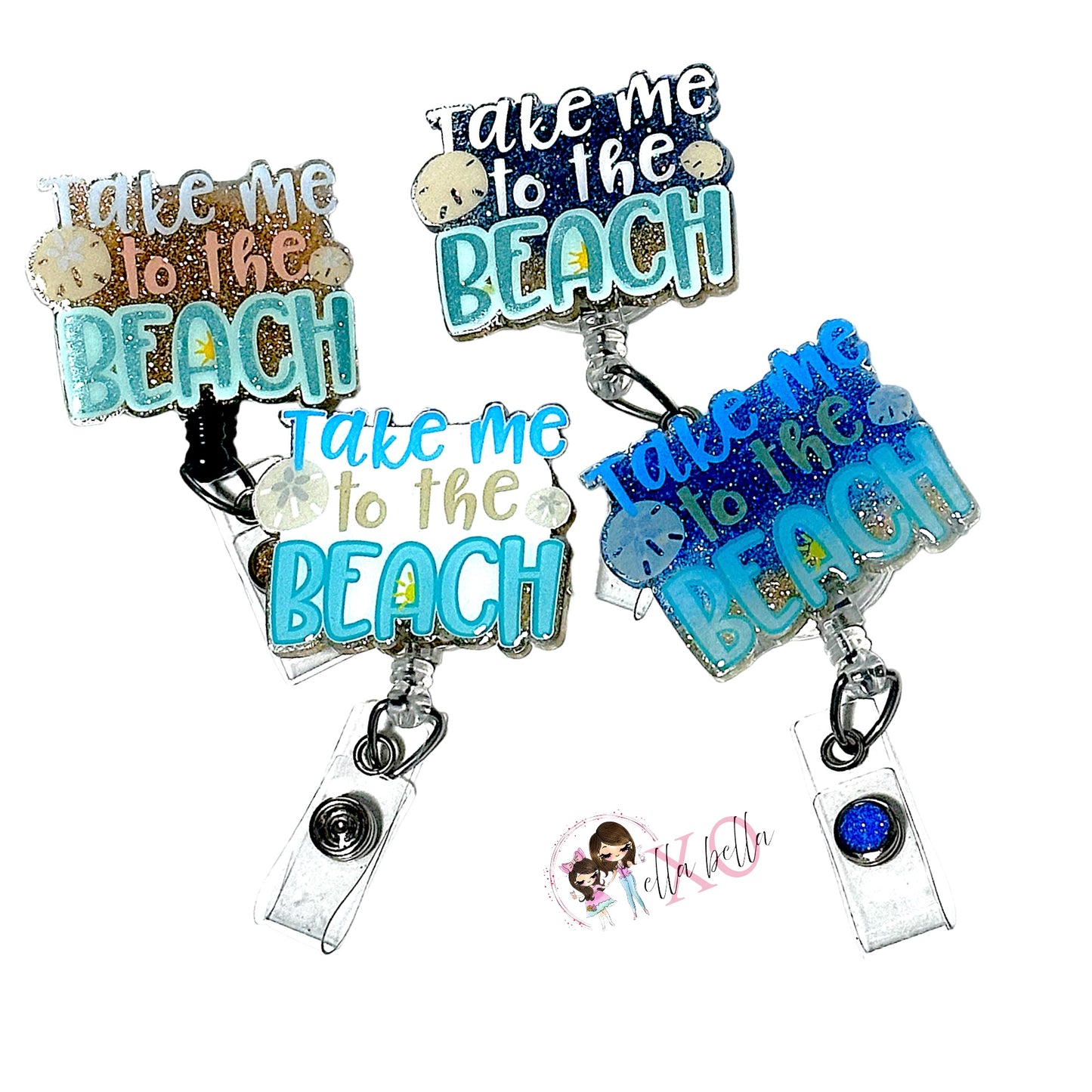 Take Me To The Beach Badge Reel