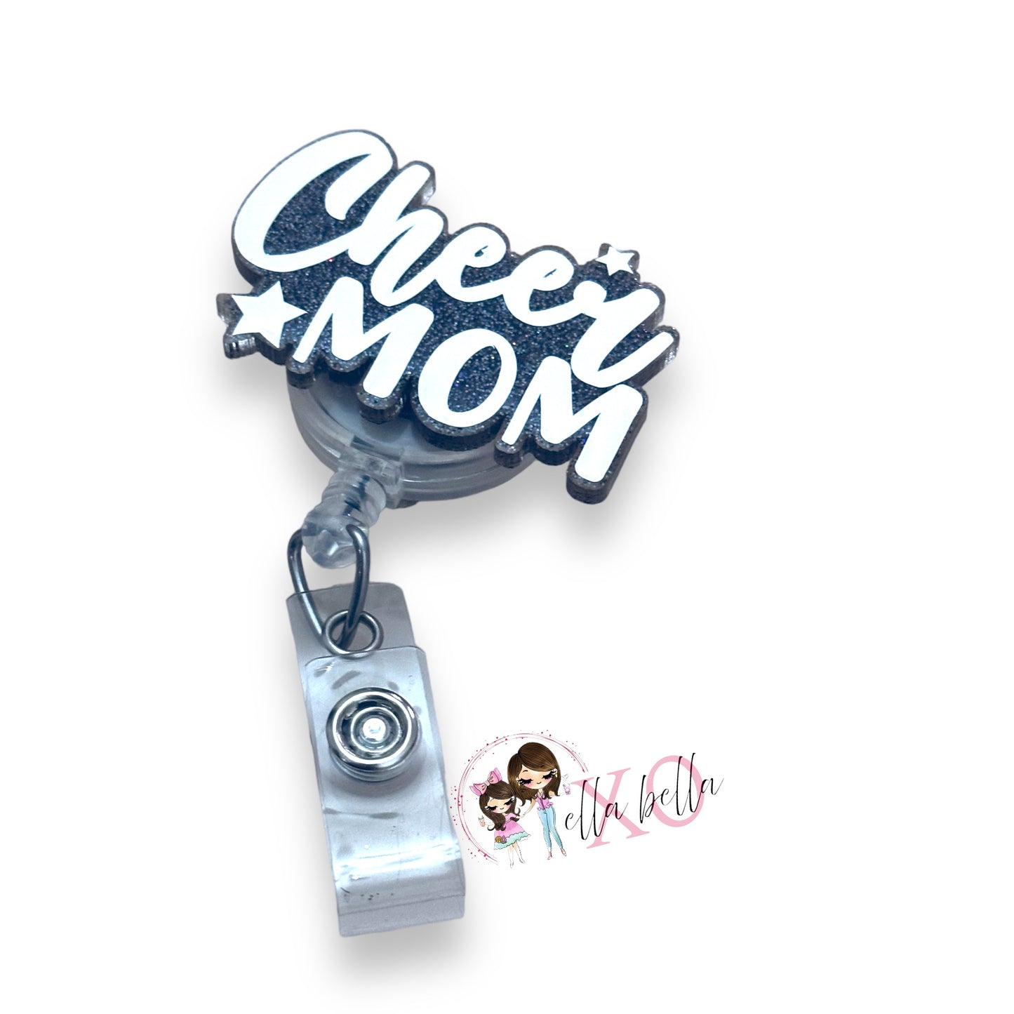 Cheer Mom Badge Reel