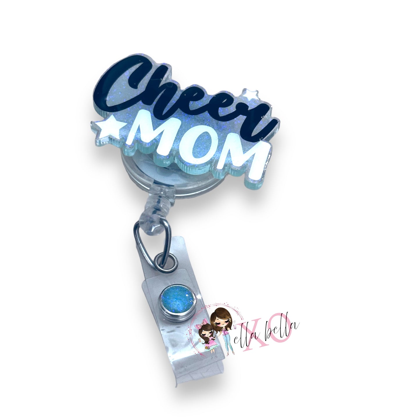 Cheer Mom Badge Reel