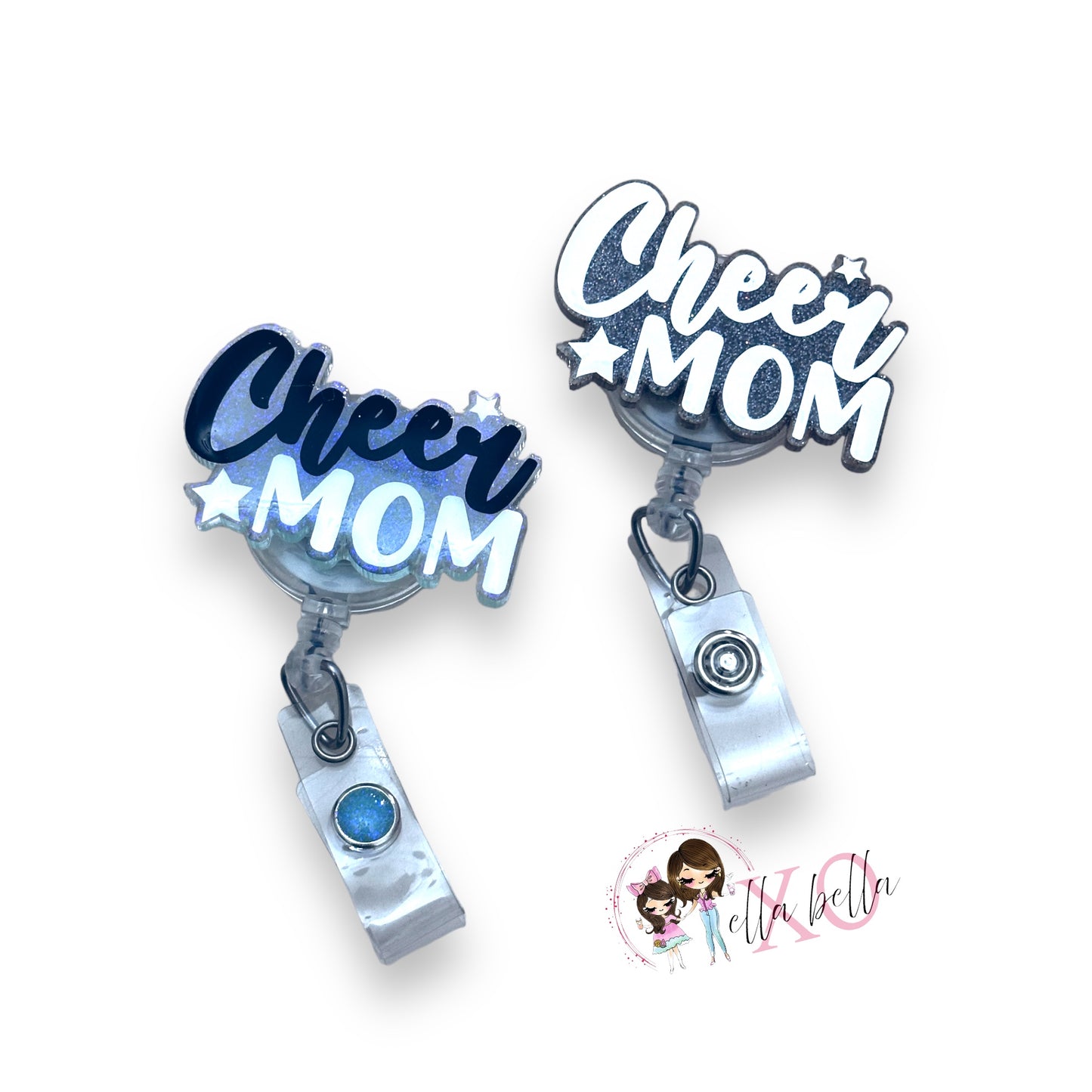 Cheer Mom Badge Reel