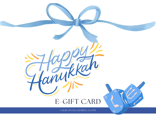 Happy Hanukkah Gift Card