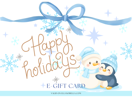 Happy Holidays Gift Card