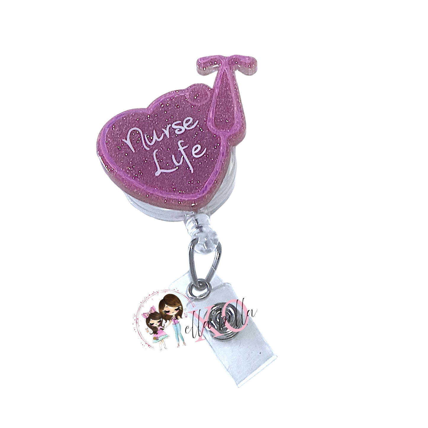 Nurse Heart Badge Reel