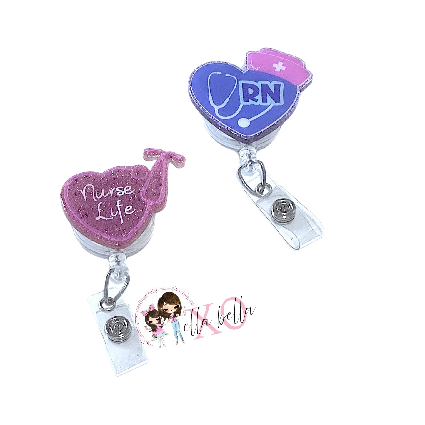 Nurse Heart Badge Reel