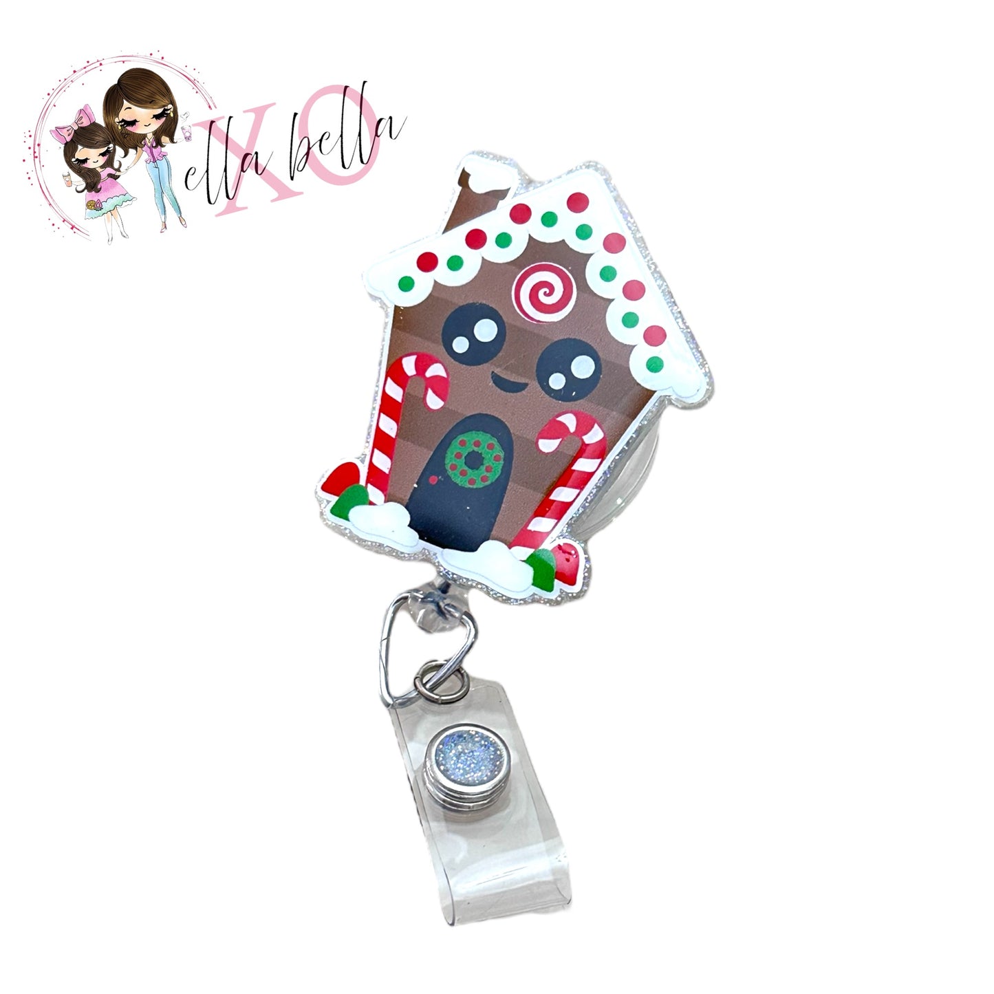 Gingerbread House Badge Reel