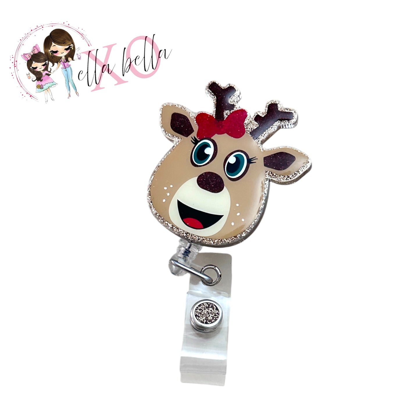 Reindeer Badge Reel