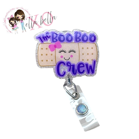 Boo Boo Crew Badge Reel