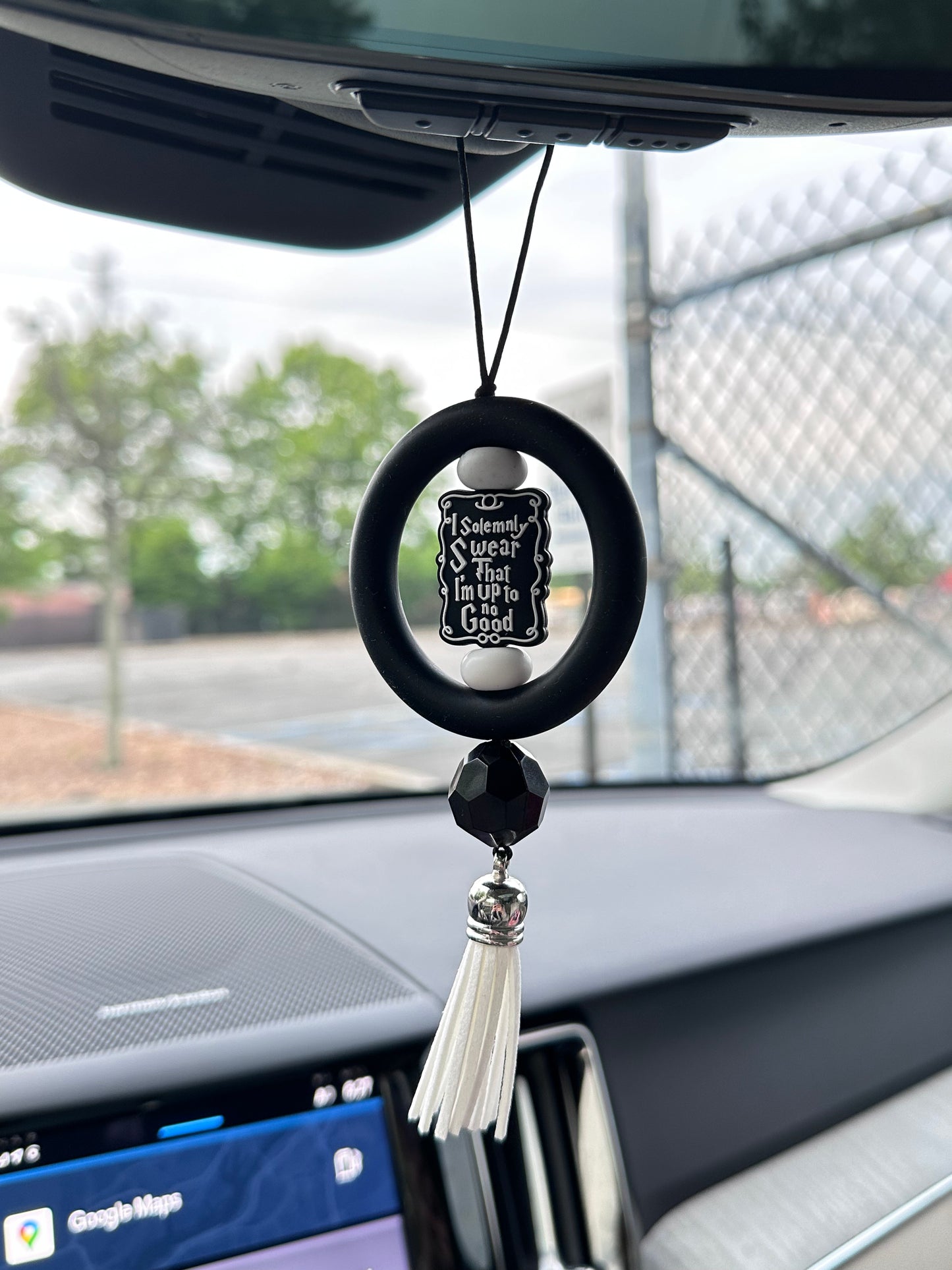 Up To No Good Car Charm
