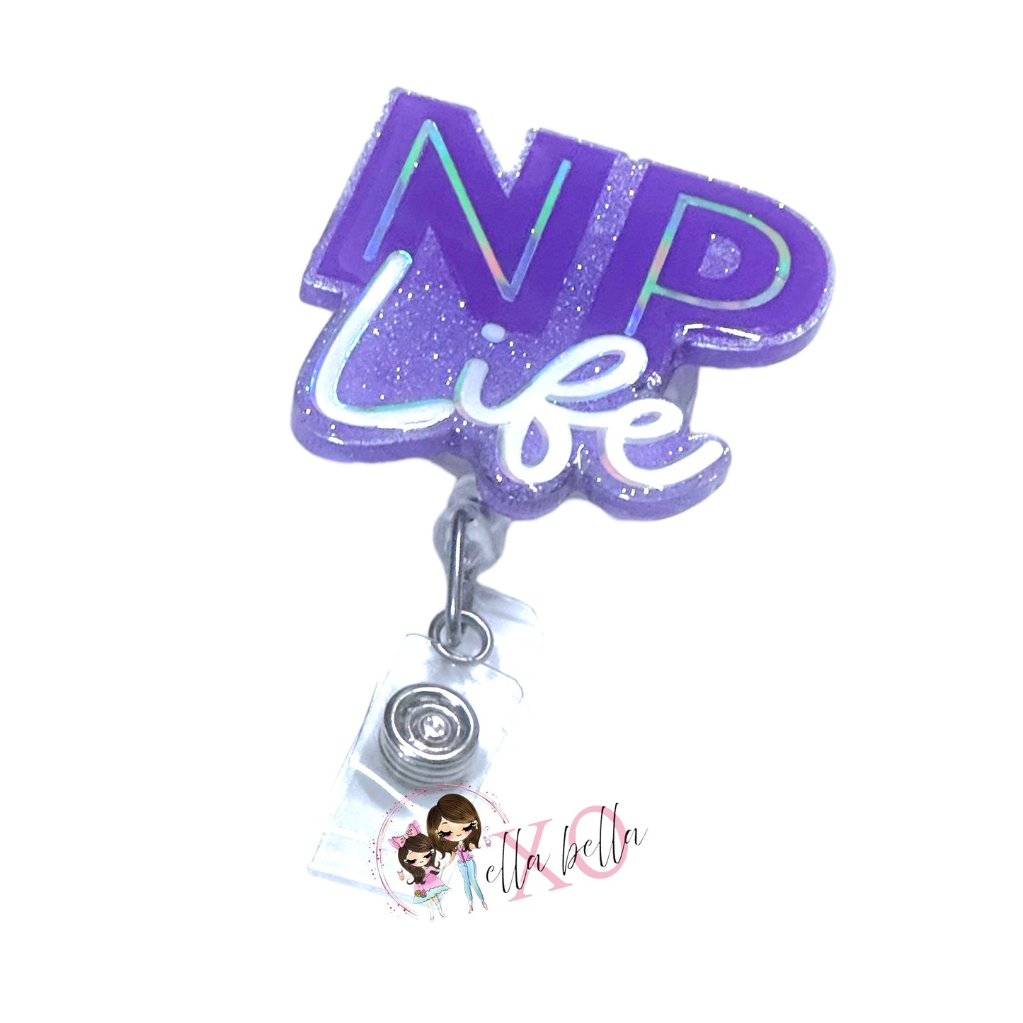 Nurse Life Badge Reel