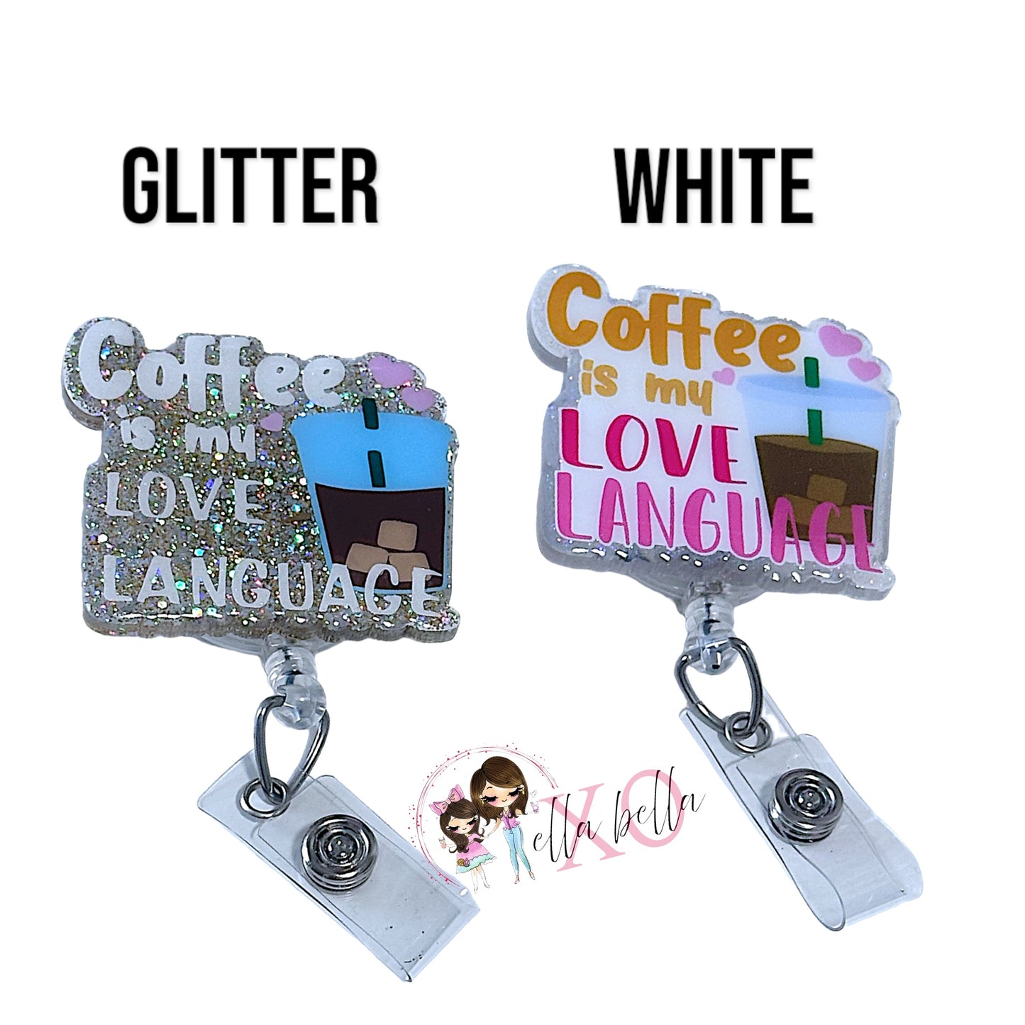 Coffee Love Language Badge Reel