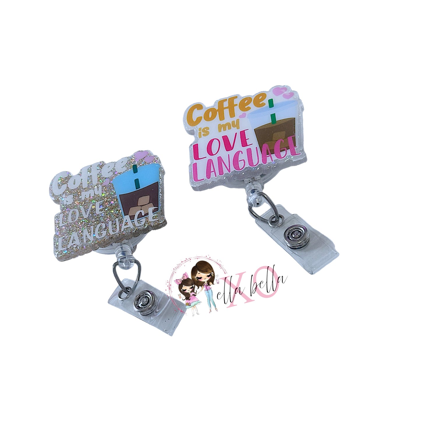 Coffee Love Language Badge Reel