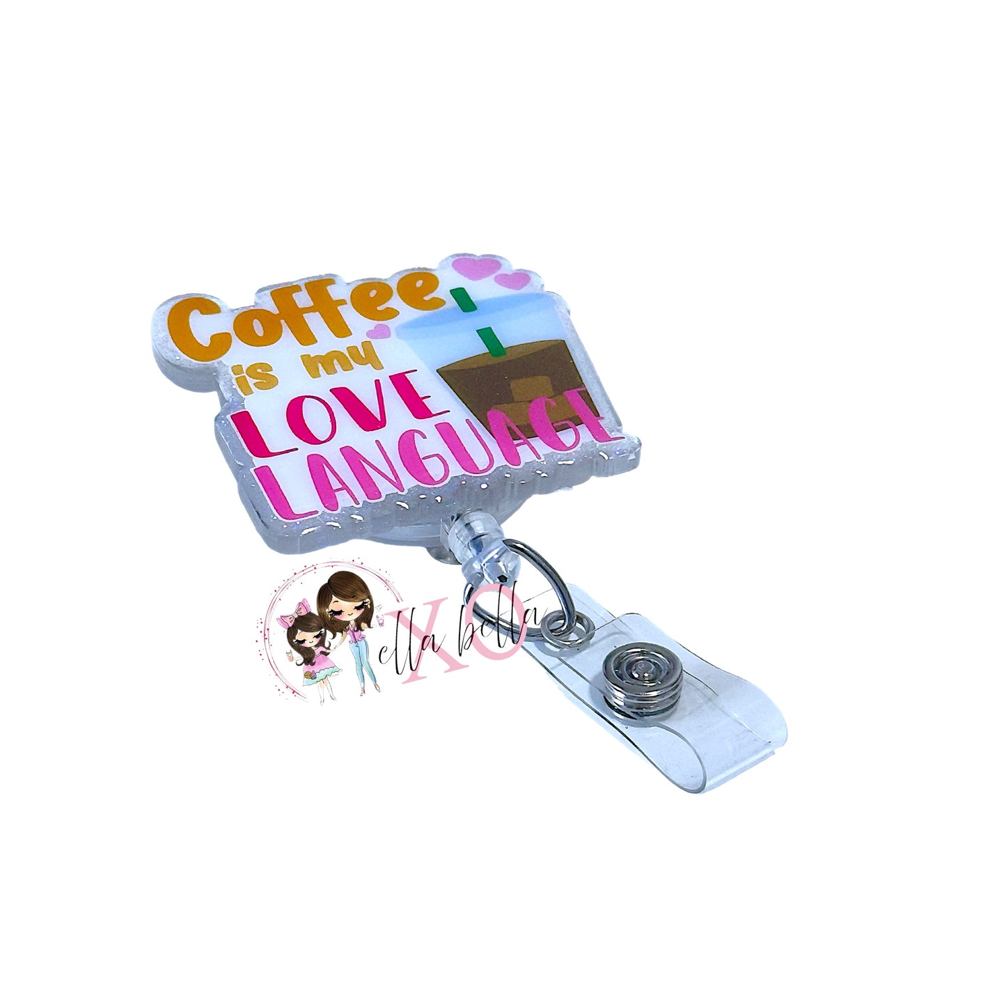 Coffee Love Language Badge Reel