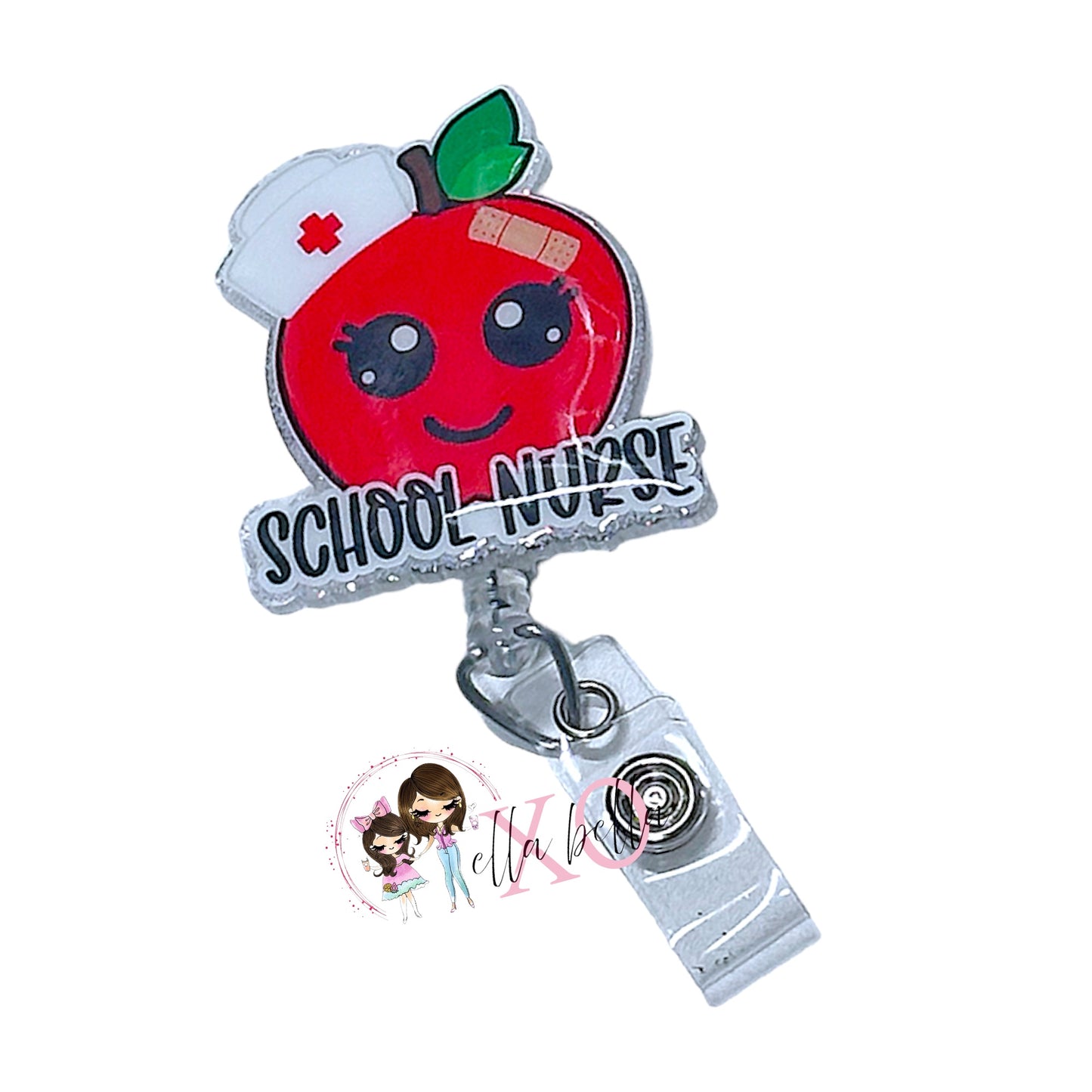 School Nurse Badge Reel