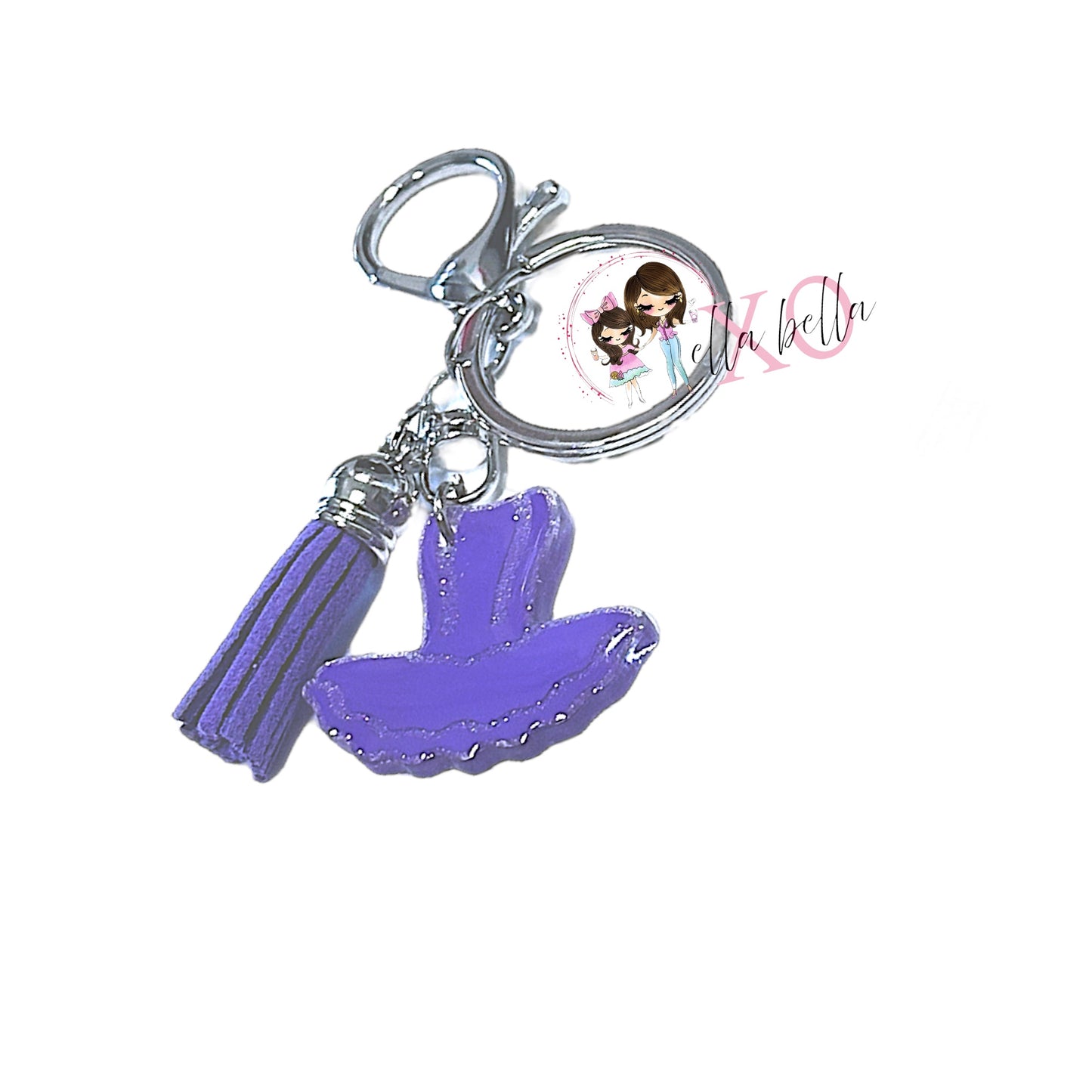 Tutu Mini Keychain/Bag Charm