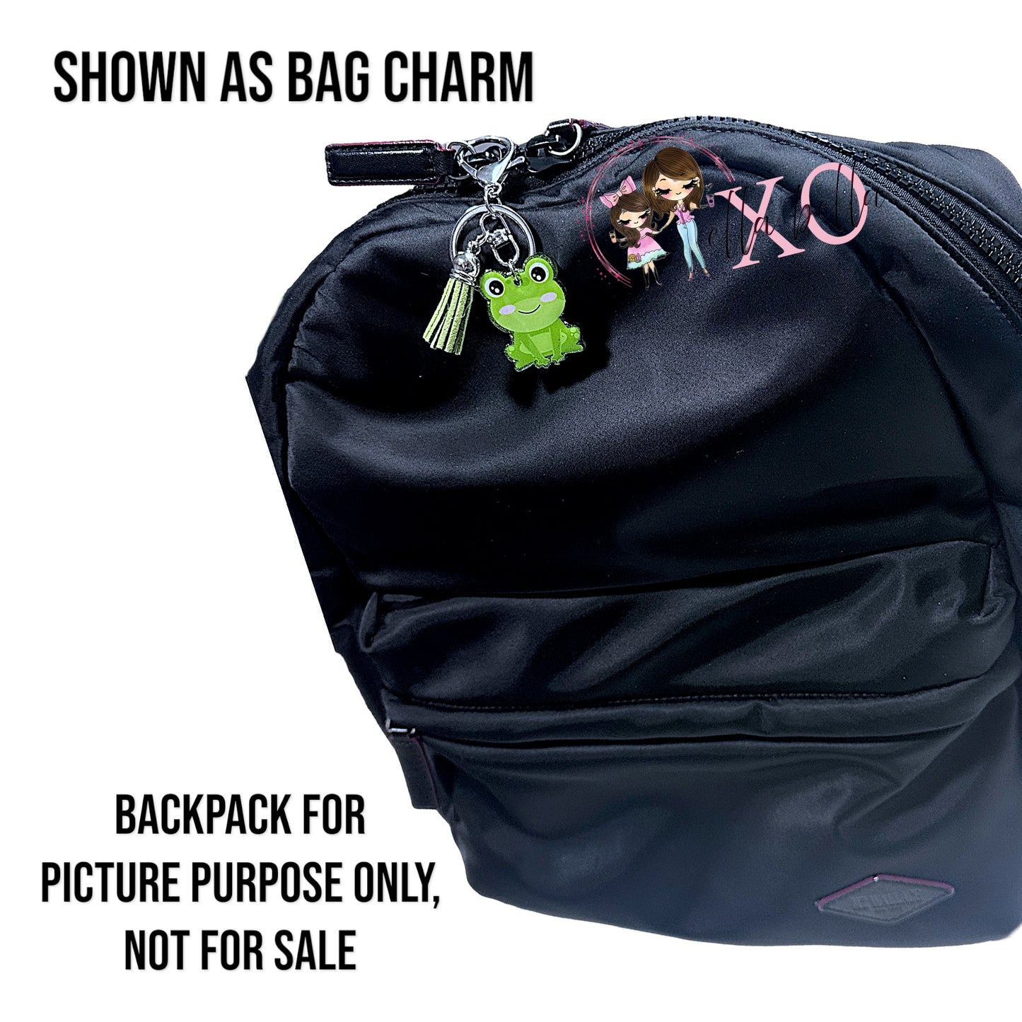 Frog Mini Keychain/Bag Charm