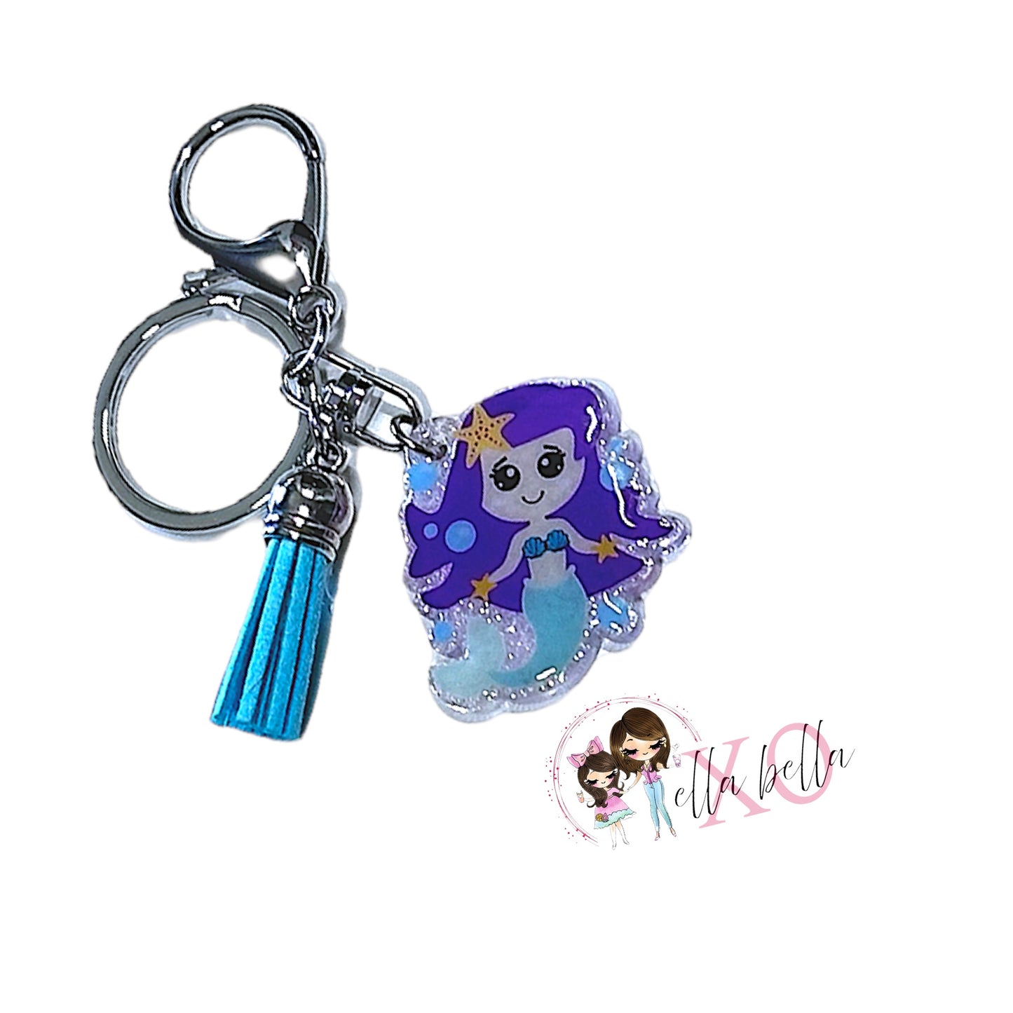 Mermaid Mini Keychain/Bag Charm